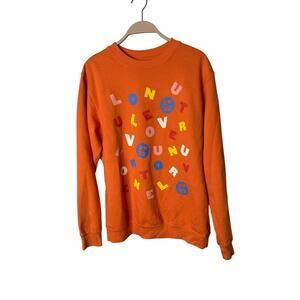 Orange Graphic Sweatshirt by Harry Styles